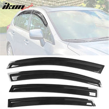 Load image into Gallery viewer, 2012-2016 Subaru Impreza 13-17 XV Crosstrek Window Visors Acrylic