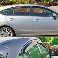 Load image into Gallery viewer, 2012-2016 Subaru Impreza 13-17 XV Crosstrek Window Visors Acrylic