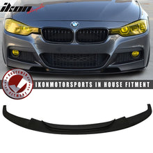 Load image into Gallery viewer, 2012-2018 BMW F30 3 Series DP Style Unpainted PU Front Bumper Lip