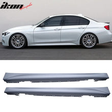 Load image into Gallery viewer, 2012-2018 BMW F30 3-Series M-Tech Style Unpainted Side Skirts PP Pair