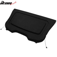 Load image into Gallery viewer, 2012-2018 Ford Focus Hatchback Black Non Retractable Rear Cargo Cover