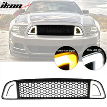 Load image into Gallery viewer, 2013-2014 Ford Mustang Non-Shelby LED Light Unpainted Front Grille