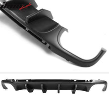 Load image into Gallery viewer, 2013-2014 Ford Mustang Shelby Unpainted Black Rear Bumper Diffuser PP