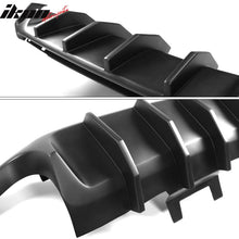 Load image into Gallery viewer, 2013-2014 Ford Mustang Shelby Unpainted Black Rear Bumper Diffuser PP