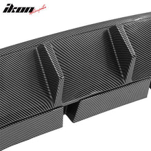 Load image into Gallery viewer, 2013-2014 Ford Mustang V6 GT Carbon Fiber Print Rear Bumper Lip V2 PP