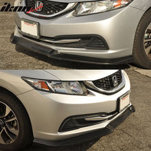 Load image into Gallery viewer, 2013-2015 Honda Civic USDM Front Lip GT Style Unpainted PU