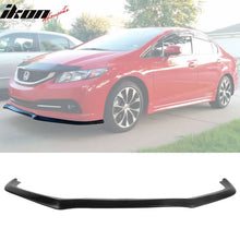 Load image into Gallery viewer, 2013-2015 Honda Civic Sedan CS Style Front Bumper Lip Unpainted PU