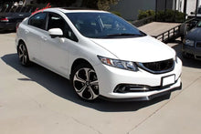 Load image into Gallery viewer, 2013-2015 Honda Civic Sedan CS Style Front Bumper Lip Unpainted PU