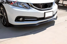 Load image into Gallery viewer, 2013-2015 Honda Civic Sedan CS Style Front Bumper Lip Unpainted PU
