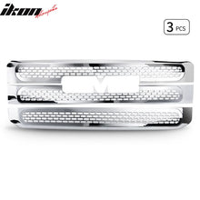 Load image into Gallery viewer, 2013-2016 GMC Acadia SL/SLE/SLT Chrome Tape On Grille Overlay 3 Bar