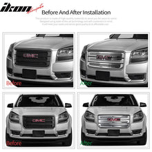 Load image into Gallery viewer, 2013-2016 GMC Acadia SL/SLE/SLT Chrome Tape On Grille Overlay 3 Bar