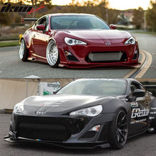 Load image into Gallery viewer, 2013-2016 Scion FRS GR Style Unpainted Black Front Bumper Lip PU