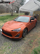 Load image into Gallery viewer, 2013-2016 Scion FRS GR Style Unpainted Black Front Bumper Lip PU