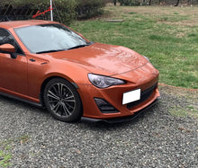 Load image into Gallery viewer, 2013-2016 Scion FRS GR Style Unpainted Black Front Bumper Lip PU