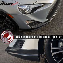 Load image into Gallery viewer, 2013-2016 Scion FRS Type-T Style Unpainted Black Front Bumper Lip PU