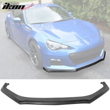 Load image into Gallery viewer, 2013-2016 Subaru BRZ CS Style Unpainted Black Front Bumper Lip PU