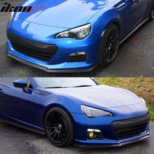 Load image into Gallery viewer, 2013-2016 Subaru BRZ CS Style Unpainted Black Front Bumper Lip PU