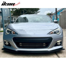 Load image into Gallery viewer, 2013-2016 Subaru BRZ IKON Style Front Bumper Lip Under Chin Spoiler PU