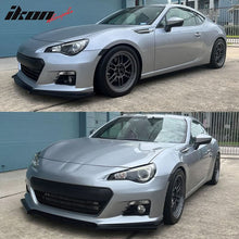 Load image into Gallery viewer, 2013-2016 Subaru BRZ IKON Style Front Bumper Lip Under Chin Spoiler PU