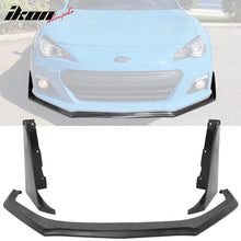 Load image into Gallery viewer, 2013-2016 Subaru BRZ Black Front Bumper Lip Splitters Winglets 2PCS PU