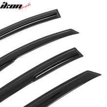 Load image into Gallery viewer, 2013-2018 Ford Fusion Mugen Style Smoke Tinted Window Visors Acrylic