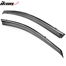 Load image into Gallery viewer, 2013-2018 Nissan Altima Polycarbonate Window Visors W/ Chrome Trim 4PC