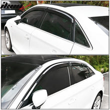 Load image into Gallery viewer, 2013-2019 Audi A3 S3 RS3 Sedan Slim Style Acrylic Window Visors 4PC