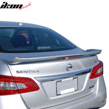 Load image into Gallery viewer, 2013-2019 Nissan Sentra Sedan Matte Black Rear Spoiler Wing LED Light