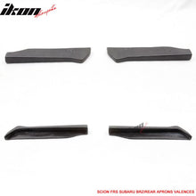 Load image into Gallery viewer, 2013-2020 Scion FRS Subaru BRZ Toyota 86 CS Bottom Rear Apron Valence