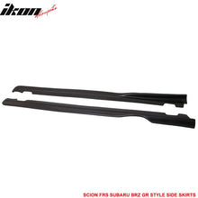 Load image into Gallery viewer, 2013-2020 Scion FRS Subaru BRZ Toyota 86 GR Style Side Skirts Pannel