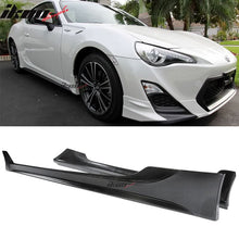 Load image into Gallery viewer, 2013-2020 Scion FRS Subaru BRZ GT86 J Style Unpainted Side Skirts PU