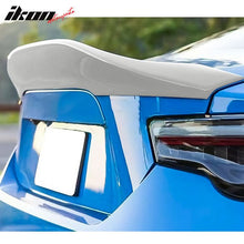 Load image into Gallery viewer, 2013-2020 Subaru BRZ FRS GT86 #K1X White L Style Trunk Spoiler ABS