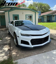 Load image into Gallery viewer, 2014-2015 Chevy Camaro ZL1 Style Unpainted Black Front Bumper Cover PP