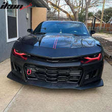 Load image into Gallery viewer, 2014-2015 Chevy Camaro 5TH to 6TH Gen 1LE Style Black Front Bumper PP