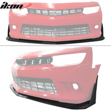 Load image into Gallery viewer, 2014-2015 Chevrolet Camaro SS Front Bumper Lip Splitters Winglet PU