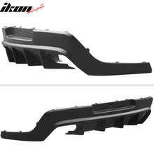 Load image into Gallery viewer, 2014-2015 Chevy Camaro ZL1 Matte Black Rear Diffuser Bumper Lip PP