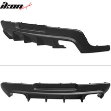 Load image into Gallery viewer, 2014-2015 Chevy Camaro ZL1 Matte Black Rear Diffuser Bumper Lip PP