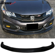 Load image into Gallery viewer, 2014-15 Honda Civic Painted Crystal Black Pearl NH731P Front Splitter