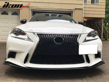 Load image into Gallery viewer, 2014-2016 Lexus IS F Sport AG Unpainted Black Front Bumper Lip PU