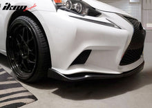 Load image into Gallery viewer, 2014-2016 Lexus IS F Sport AG Unpainted Black Front Bumper Lip PU