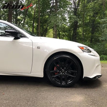 Load image into Gallery viewer, 2014-2016 Lexus IS F Sport AG Unpainted Black Front Bumper Lip PU