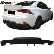 Load image into Gallery viewer, 2014-2016 Lexus IS 250 IS350 W Style Rear Bumper Lip Diffuser PU