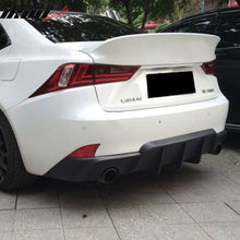 Load image into Gallery viewer, 2014-2016 Lexus IS 250 IS350 W Style Rear Bumper Lip Diffuser PU