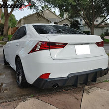 Load image into Gallery viewer, 2014-2016 Lexus IS 250 IS350 W Style Rear Bumper Lip Diffuser PU