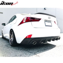 Load image into Gallery viewer, 2014-2016 Lexus IS250 IS350 IS200T PP Rear Bumper Lip Diffuser