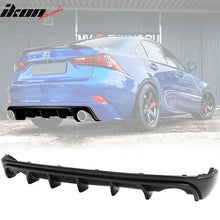 Load image into Gallery viewer, 2014-2016 Lexus IS250 IS350 IS200T PP Rear Bumper Lip Diffuser
