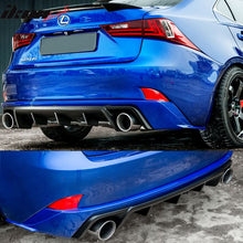 Load image into Gallery viewer, 2014-2016 Lexus IS250 IS350 IS200T PP Rear Bumper Lip Diffuser