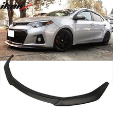 Load image into Gallery viewer, 2014-2016 Toyota Corolla S Model GT Style Front Lip Splitter Spoiler