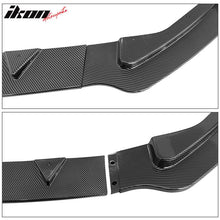 Load image into Gallery viewer, 2014-2017 Infiniti Q50 Carbon Fiber Print 3PCS Front Bumper Lip PP