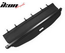 Load image into Gallery viewer, 2014-2018 Subaru Forester 4DR Black Rear Cargo Cover PVC Aluminum Rod